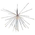 Go-Go 20 in. LED Lighted Firework Silver Branch Hanging Decor - Multi-Color GO1763780